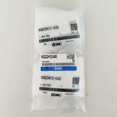 KQG2H12-04S Άνδρας συνδετήρας σπρώξιμο για τη σύνδεση εξαρτημάτων με σφραγιστικό νήματος,SS316
