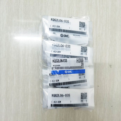 SMC KQG2L08-03S Εγκέφαλος πίεσης για τη σύνδεση εξαρτημάτων SS316 3,0 MPa