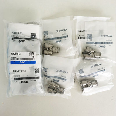 SMC KQG2U08-10 10mm Εφοδιασμοί αερόσωμα ODM Εφοδιασμοί αερόσυνδετήρων