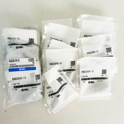 SMC KQG2U08-10 10mm Εφοδιασμοί αερόσωμα ODM Εφοδιασμοί αερόσυνδετήρων