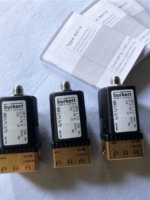 Burkert 00125329 3/2 Way Solenoid Valve 16 Bar 24v Συνήθως κλειστή G1/8