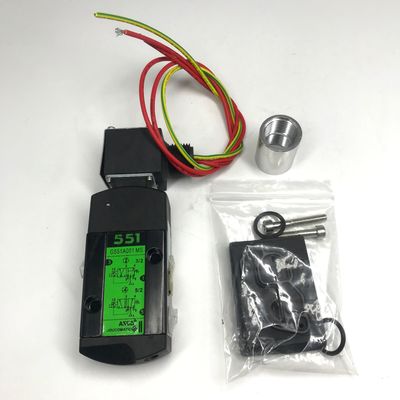 EFG551A001MS ASCO Σειρά 551 Σολενοειδής βαλβίδα Διασύνδεσης Βαλβίδα τροχιάς G 1/4 Μοναδικό σολενοειδές