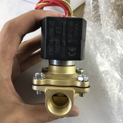 ASCO EF8210G003 120/60AC 2-Way Brass 3/4 In Solenoid Valve κανονικά κλειστή Γενική Υπηρεσία