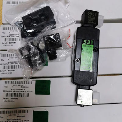Εγκατάσταση φινίρισμα βαλβίδας Asco 5/3way Scg531c002ms