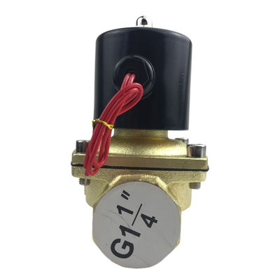 Κανονικά ανοιχτή 2W350-35 1 1/4 ίντσες καθαρή μπρούντζι Σολενοειδή βαλβίδα