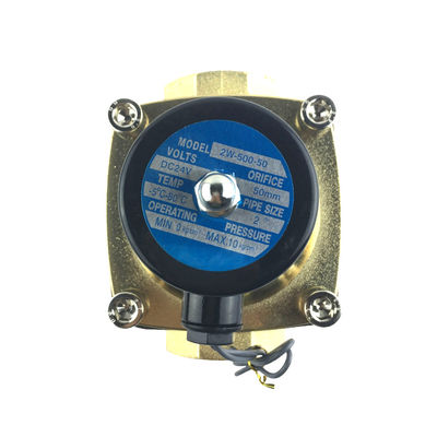 2W500-50 Σολενοειδής βαλβίδα διακόπτης ελέγχου υδρατμών 2 ιντσών Σολενοειδής κανονικά ανοιχτός
