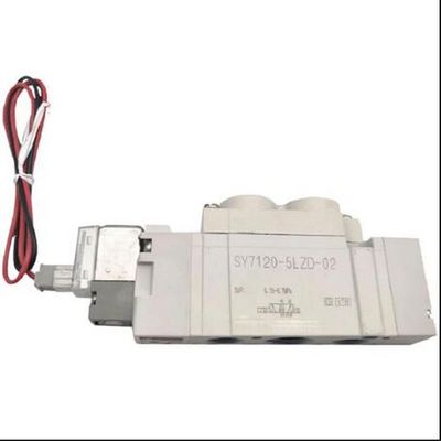 SMC SY7120-5LZD-C6 Σολενοειδής βαλβίδα 2 θέσεων μεμονωμένη μία επαφή Μεγέθος θύρας ø6 DC24V