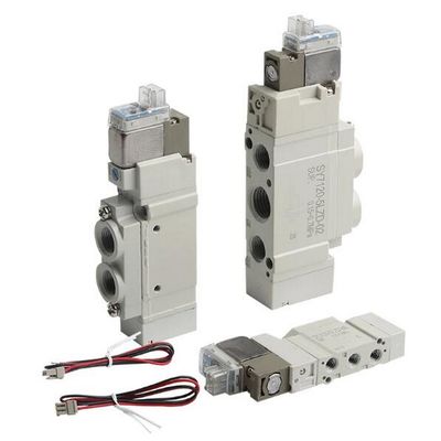 SMC SY7120-5LZD-C6 Σολενοειδής βαλβίδα 2 θέσεων μεμονωμένη μία επαφή Μεγέθος θύρας ø6 DC24V