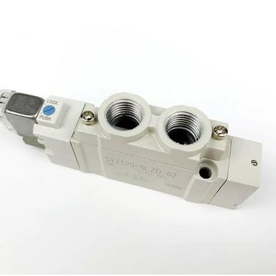 SY7120-5LZD-C4 Πνευματική βαλβίδα ηλεκτροσόκ SMC Μία επαφή Μεγέθος θύρας ρύθμισης Ø4 DC24V 2 θέση Μονή