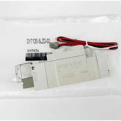 SY7120-5LZD-C4 Πνευματική βαλβίδα ηλεκτροσόκ SMC Μία επαφή Μεγέθος θύρας ρύθμισης Ø4 DC24V 2 θέση Μονή