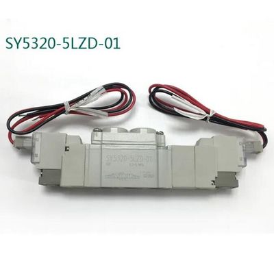SY5420-5LZD-C8 DC24V SMC Πνευματική σόλενοειδής βαλβίδα 3 θέσης Κέντρο εξάτμισης