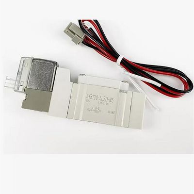 SMC SY5220-5LZD-C6 Σολενοειδής βαλβίδα με ένα άγγιγμα μεγέθους θύρας ø6 DC24V 2 θέση διπλή