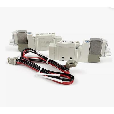 SMC SY5220-5LZD-C6 Σολενοειδής βαλβίδα με ένα άγγιγμα μεγέθους θύρας ø6 DC24V 2 θέση διπλή