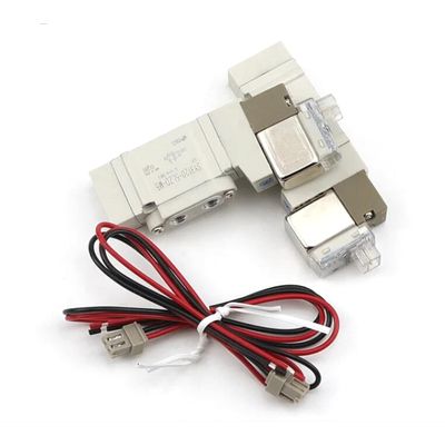 SY5220-5LZD-C4 Σολενοειδής βαλβίδα SMC 2 θέση Διπλή DC24V Μία επαφή Μεγέθος θύρας Ø4