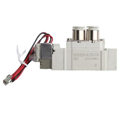 SMC SY5220-6LZD-01 DC12V Μέγεθος θύρας 1/8 Πνευματική σφαιρική βαλβίδα ρεύματος 2 θέση διπλή