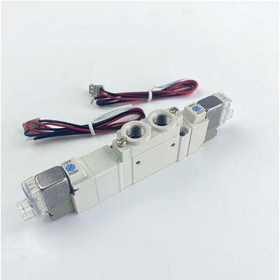 SMC SY5220-5LZD-01 DC24V Μέγεθος θύρας 1/8 Πνευματική σόλενοειδή βαλβίδα νήμα σωλήνα 2 θέση διπλή