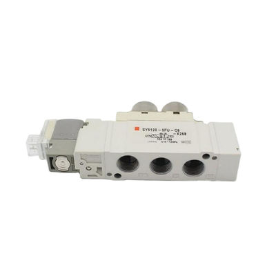 Σολενοειδής βαλβίδα SY5120-5LZD-C4 SMC Μία επαφή Μεγέθος θύρας ρύθμισης Ø4 DC24V 2 θέσεις Μονή