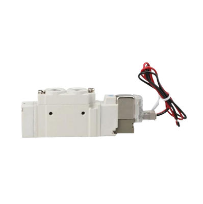 Μέγεθος θύρα Ø6 SY3420-6LZD-C6 SMC Πνευματική βαλβίδα ηλεκτροσυσσωρευτικού 3 θέση Κέντρο εξάτμισης DC12V