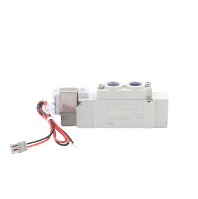 Μέγεθος θύρα Ø6 SY3420-6LZD-C6 SMC Πνευματική βαλβίδα ηλεκτροσυσσωρευτικού 3 θέση Κέντρο εξάτμισης DC12V