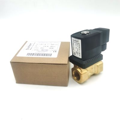 Burkert 00221654 6213 Τύπος G1/2 2/2 Συνήθως κλειστό 1.3 Τρύπα ροής, EPDM Σφραγισμένο -30 ~ + 90 ° C Κεραμικό σώμα βαλβίδας DC24V 8W 0-10bar