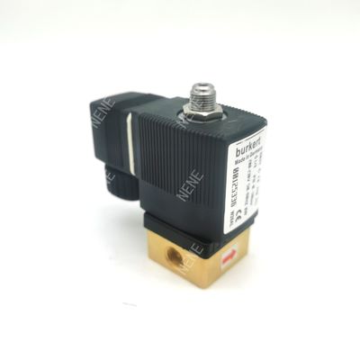 BURKERT Ηλεκτρομαγνητική βαλβίδα 00126195 6014 D Συνήθως ανοιχτή G1/8 1.5 Τρύπα ροής DC24V 8W