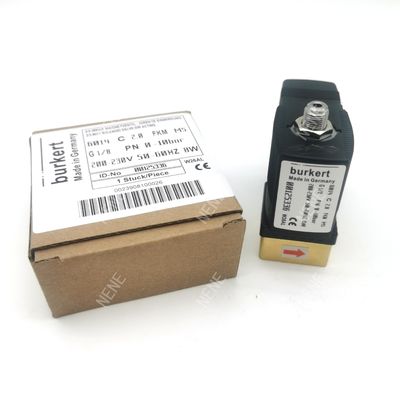 00125355 BURKERT 6014 D Κανονικά ανοιχτό G1/8 1.5 Τρύπα ροής AC220V 8W Κεφάλαιο βαλβίδας χάλκινου 32 * 32 0~16bar