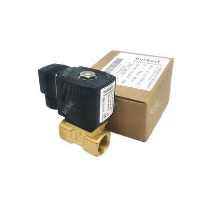 00126216 Σολενοειδής βαλβίδα Burkert G1/8 1.5 Τρύπα ροής DC24V 8W Σώμα βαλβίδας από ανοξείδωτο χάλυβα 6014 C κανονικά κλειστό