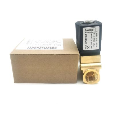 Ηλεκτρομαγνητική βαλβίδα 00126223 Burkert AC220V 8W Σώμα βαλβίδας από ανοξείδωτο χάλυβα 0~10bar 6014 C κανονικά κλειστό G1/8 2.0 Τρύπα ροής
