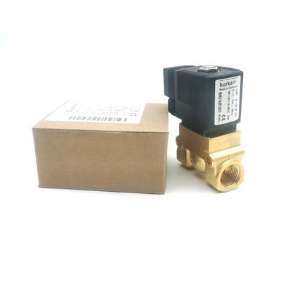 00126227 G1/4 Burkert Σολενοειδής βαλβίδα 6014 C κανονικά κλειστή AC220V 8W Σώμα βαλβίδας από ανοξείδωτο χάλυβα 0~10bar