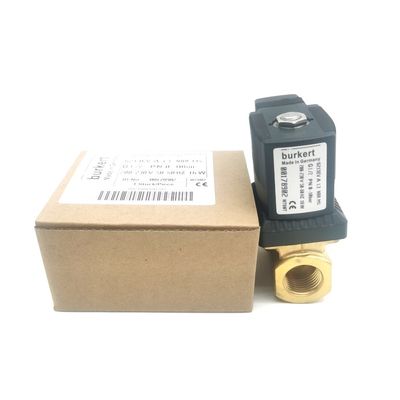 AC220V 00126219 Σολενοειδής βαλβίδα Burkert AC220V 6014 C κανονικά κλειστή G1/8 1.5 Τρύπα ροής 8W Σώμα βαλβίδας από ανοξείδωτο χάλυβα 0~16bar