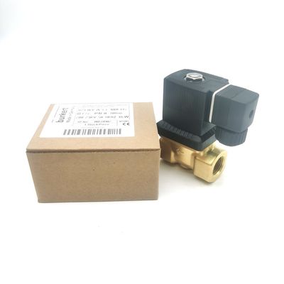 AC220V 00126219 Σολενοειδής βαλβίδα Burkert AC220V 6014 C κανονικά κλειστή G1/8 1.5 Τρύπα ροής 8W Σώμα βαλβίδας από ανοξείδωτο χάλυβα 0~16bar