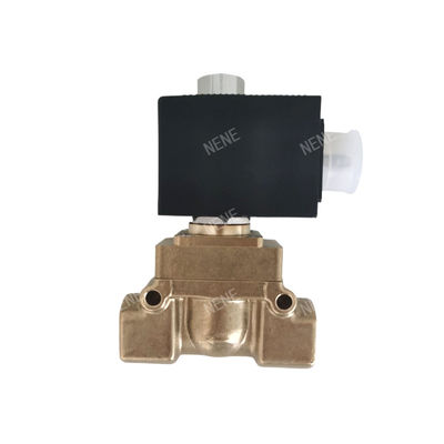 ηλεκτρομαγνητική βαλβίδα 00126161 burkert 6014 D άμεση δράση σύνδεση κάτω πλάκα κανονικά ανοιχτή 2.0 τρύπα ροής DC24V 8W Brass βαλβίδα σώμα 0 ~ 10bar