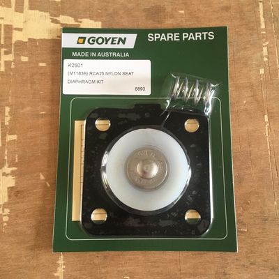 K2501 (M1183B) Διάφραγμα βαλβίδας παλμού Goyen CA25 RCA25 Βαλβίδα μοντέλο DD, FS, MM, σειρά T