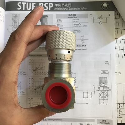 Ελαστική βαλβίδα με κλίμακα STB-G1/4 STB-G3/8 STB-G3/4 STB-G1 Υδραυλική βαλβίδα με κλίμακα