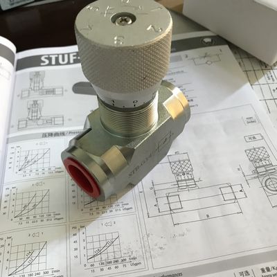 Ελαστική βαλβίδα με κλίμακα STB-G1/4 STB-G3/8 STB-G3/4 STB-G1 Υδραυλική βαλβίδα με κλίμακα