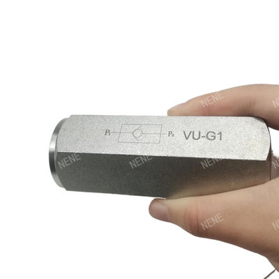 Υδραυλική βαλβίδα ελέγχου VU-G3/4 VU-G1/4 VU-G3/8 VU-G1 σωληνωτή βαλβίδα ελέγχου Υδραυλική βαλβίδα ελέγχου