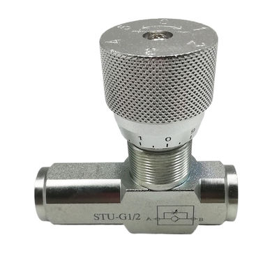 10-500 mm2 ⁄ S Φαλβίδα ελέγχου πίεσης υγρού ιξώδους υγρού STU-G1/2