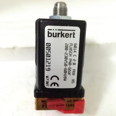 Κύλινδρο ηλεκτροσόκ Burkert 6014 με χειροκίνητο διακόπτη 230V