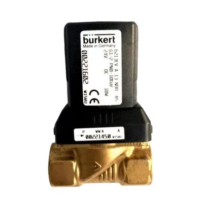 BURKERT 00308505 G3/4 2/2 Συνήθως κλειστό 20 Τρύπα ροής FKM Σφραγισμένο σώμα βαλβίδας από χαλκό AC220V 8W 1-40bar 5404 τύπος