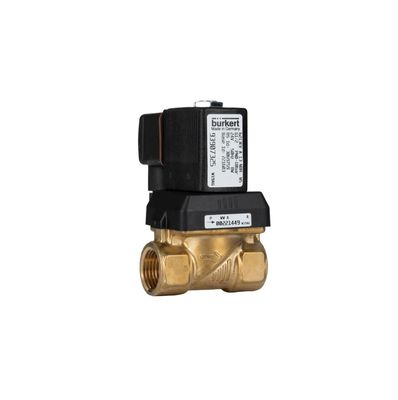 Σφραγίδα Burkert Solenoid 00308508 Σφραγίδα FKM G1 2/2 κανονικά κλειστή 25 τρύπες ροής AC220V 8W 1-40bar