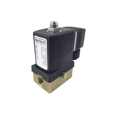 Σφραγίδα Burkert Solenoid 00308508 Σφραγίδα FKM G1 2/2 κανονικά κλειστή 25 τρύπες ροής AC220V 8W 1-40bar