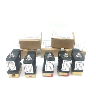 00134240 BURKERT 6013 Τύπος άμεση δράση G1/8 ίντσες 2/2 κανονικά κλειστό 2.5 τρύπα ροής FKM Σφραγισμένο σώμα βαλβίδας χαλκού 24VDC 8W 0~10bar