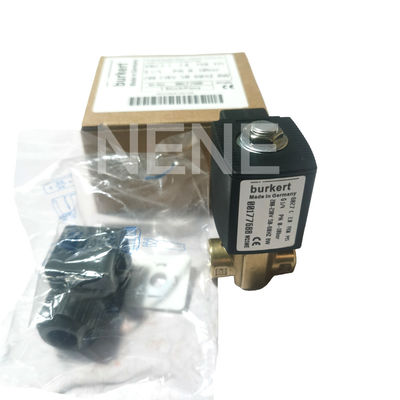 Σωληνωτική βαλβίδα Burkert 00134241 6013 Τύπος άμεσης δράσης G1/8-Inch 2.5 Τρύπα ροής FKM Σφραγισμένο σώμα βαλβίδας χαλκού 24VAC 8W 0~16bar