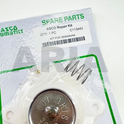 ASCO G353A041 G353A042 Συσκευή επισκευής διαφράγματος βαλβίδας παλμού C113443 NBR TPE (Λευκό)