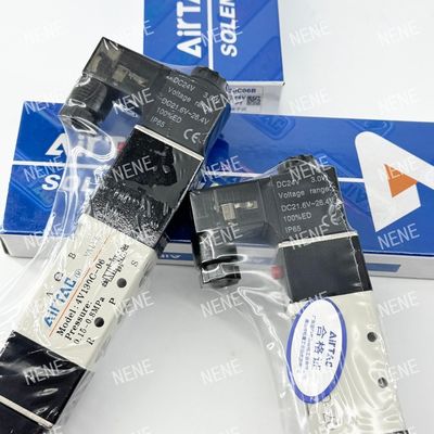 Ηλεκτρονική μαγνητική βαλβίδα 4V130P-06 AIRTAC για ακριβή έλεγχο αέρα σε εύρος πίεσης 0,15 έως 0,8 MPa