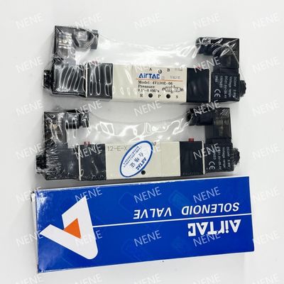 AIRTAC 4V230C-06 Υλικό σώματος από κράμα αλουμινίου Ηλεκτρομαγνητική βαλβίδα 24VDC 220V Για εφαρμογές υψηλής πίεσης