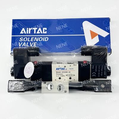 Σολενοειδής βαλβίδα 4V330C-08 AIRTAC για αέρα 0,15 έως 0,8 MPa 21 έως 114 Psi υγρό αέρα
