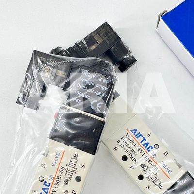 Αεροσφαιρική βαλβίδα αεροπορικής επίθεσης (Airtac Solenoid Air Valve ((5/2,5/3 way) - 4V130E06FIG 4V130E-06 4V130P-06