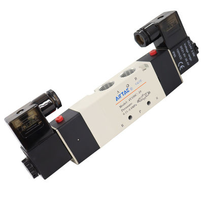 Airtac 4V330C-08 DC24V 4V330C-10 AC220V Σολενοειδής αεραγωγός ((5/2,5/3 τρόπο) - 4V330C08B