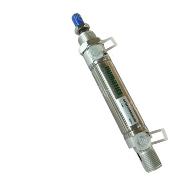 ASCO G435AGSN0020A00 Πιστόν Πνευματικός κύλινδρος ISO 6432 20 mm Στροφή M5 8 mm Τρύπα